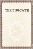 Сертификат 2