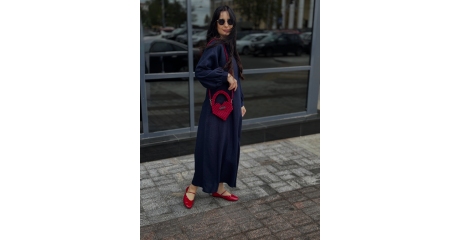 Платье женское 1169 темно-синее