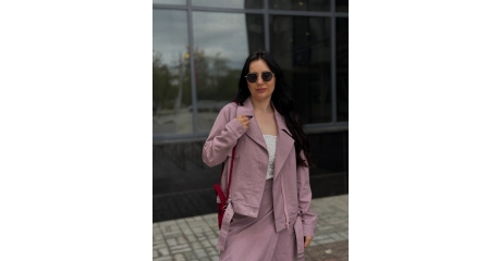 Жакет женский сирень