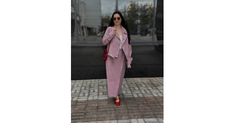 юбка женская 1166 сирень