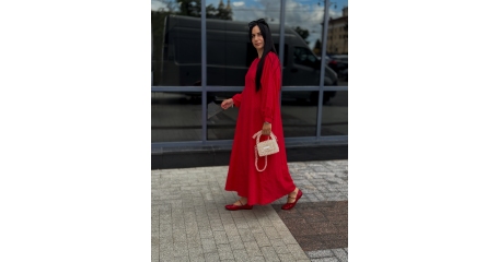 Платье женское 1169 красное