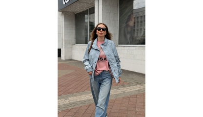 Куртка женская 1539 серая