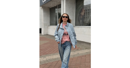 Куртка женская 1539 серая