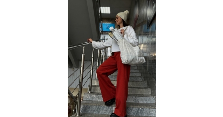 Брюки женские Т670V  терракот