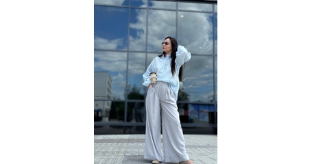 Брюки женские 1156 серые 